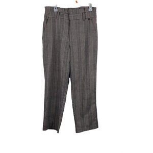 Numph Caviar Check Nugiann Pants Office Siren Career Size Medium
